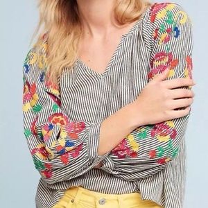 Anthropologie Soleil Blouse